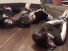 Five Girls Hogtied