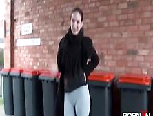 Pornxn Public Pissing In Yoga Pants