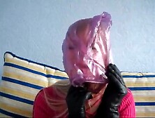 Girl Breathplayplastic Bag