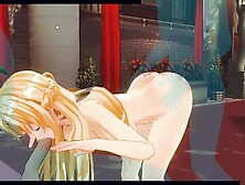 [CM3D2] Sword Art Online Asian Cartoon - Asuna Yuuki Allows Herself To Be Used