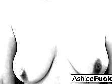 Breasty Ashlee Graham smokes whilst showing off her natural boobs