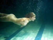 Big Tits Blonde Swimming Pool Teen Showing Small Pussy