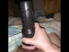 Masturbating With New Toy