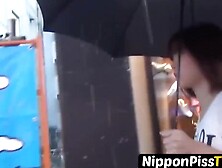 Nipponpisstv. Com - Japanese Teen Peeing Until The Whole Floor Is Wet In Public Restro