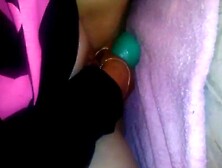 Trinitybr with a fake toy