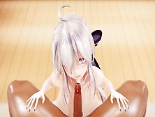 Mmd - Haku Wet Hand-Job And Deepthroat