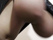 Gigantic Natural Boobs Helen Model Bouncing Suck Tits And Masturbate Into Spandex
