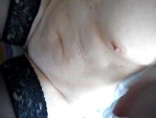 Stroking My Dirty-Talking Milf Girl's Small Tits