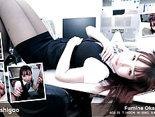 Office Siren Fumina Oka Went Full Dirty In Her Office - Tenshigao (テンシガオ)