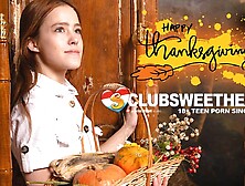 Thanksgiving Orgasm with Nicole Murkovski for ClubSweethearts