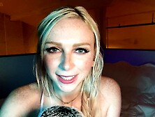 ASMR GF Dresses Up As Princess ELSA For You POINT OF VIEW Personal Attention Before Bed - Remi Reagan