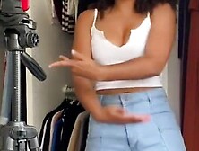 Sherice Banton Breasts Scene in Sherice Banton Tiktok