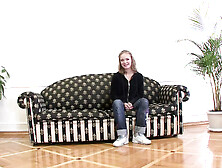 Dirty Blonde Bridget K Gets Covered With Jizz After Fucking!