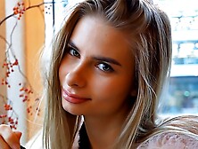 Captivating date at slender blonde sex