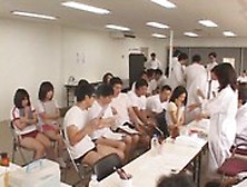 Japanese Schoolgirls Medical Checking Part 2