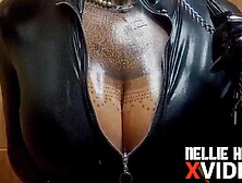 NELLIE ANIME - SHINY SEX DOLL WITH GIANT CLEAVAGE