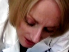 Doctor Fantasy With Horny Blonde