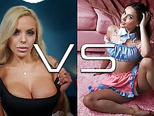 Big tits sex with glamorous Nina Elle and Sera Ryder from The Dick Suckers