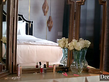 Submissive Angel Is Leashed & Dominated by Her Master