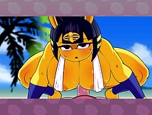 CUTE GAMES By The Pool! Alluring CREAMY Sex With Breastful Cat Sluts