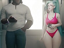 League Of Legends KDA Seraphine Askes Big Black Bull For Sex