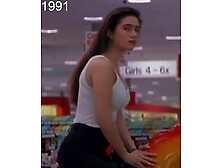 Jennifer Connelly's fantastic melons,  1990 - 2003