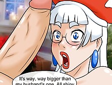 [xmas Asian Cartoon Game] Christmas Pay Rise - Mrs.  Santa Rides Cheat on her Boy with Sparky the Elf