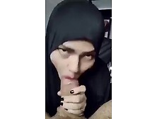 Hijabi Whore Sucking