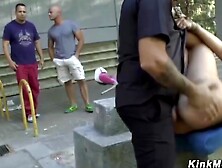 Public Humiliatation & Outdoor Fucking - Spanish Bombshell Crystal Cherry