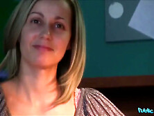 Blonde Slutty Receptionist Sucks And Fucks For A Promotion At Her Job