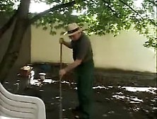 Gardener Fucks Bored Housewife By Snahbrandy