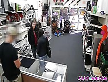 Two Bitches Tried To Shoplift At The Pawnshop