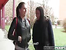 Eveline Dellai Fucks In The Public Place