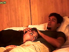 Watching a sex tape with my stepbrother and I accidentally swallowed his prick (they almost discovered us) ALISONGONZALEZ26