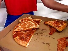 Hot Pizza Delivery Babe Lana Sharapova