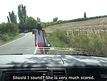 Misa Takes Money To Be Fucked In The Back Of The Van And Loves It