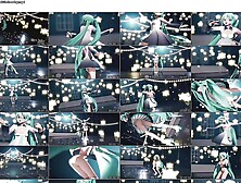 Cute Miku Dancing Showing Her Sexy Panties + Gradual Undressing (3D HENTAI)
