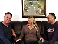 GERMAN PORN MILF SWALLOWS JIZZ OFF PRICK AFTER A HARD LONG FUCK