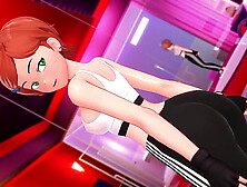 Sweet Gwen Tennyson wants to try riding a massive meat in the love hotel (adult version) (uncensored)