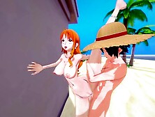 FINE FOURSOME WITH NAMI AND ROBIN - 1 PIECE PORN