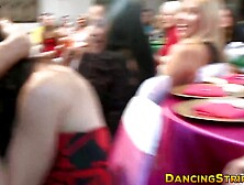 Busty amateur pussy slammed at an epic stripper party