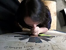 Asian BBW Gloryhole Fuck Mouth Cum