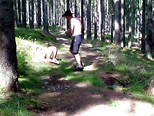 Nature erotic shooting in the forrest - part 1