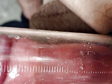 Thick Cocked straight Aussie tradie sucked by milking machine (no cum) - Session. 08