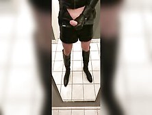 Cum In Leather And Boots