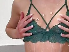 Lina Belfiore Nude Milk Shower Video Leaked