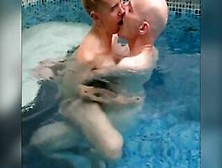 Inside Pool With 7 Orgasm