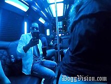 Blowing And Squirting On A Party Bus