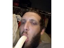 Gagging On A Banana