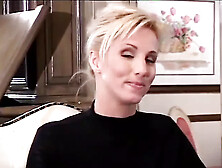 Sexy blonde pussy licking anal fucking in the bathroom